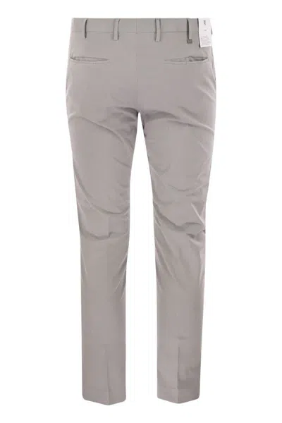 Pt Torino Trousers In Light Grey