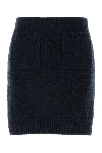 Bottega Veneta Skirts In Navy