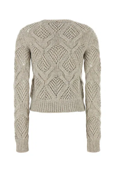Sportmax Shirts In Pearl Grey