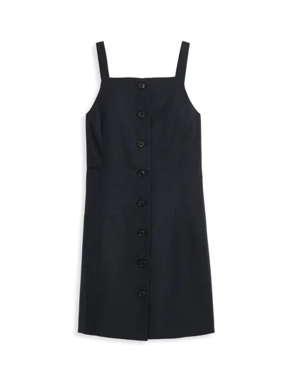 Alex Mill Alexis Dress In Cotton Linen In Black