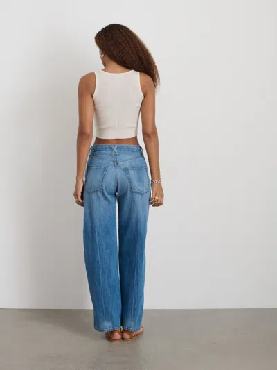 Alex Mill Ava Cropped Tank In Extrafine Merino Wool In Cream