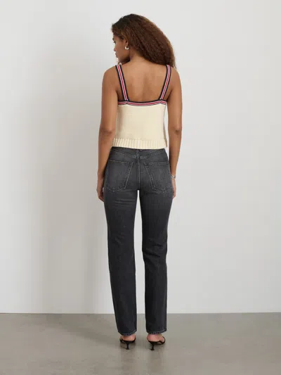 Alex Mill Emmy Cami In Cotton In Ivory Combo