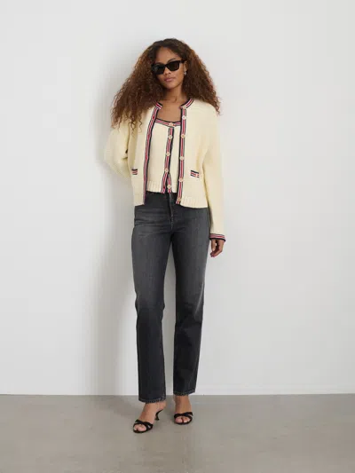Alex Mill Emmy Sweater In Cotton In Ivory Combo