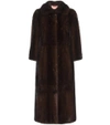 GUCCI Printed fur coat