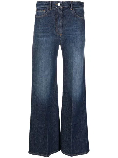 Seventy High-waist Straight-leg Jeans In Blue
