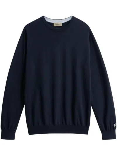 Woolrich Crewneck In Blue