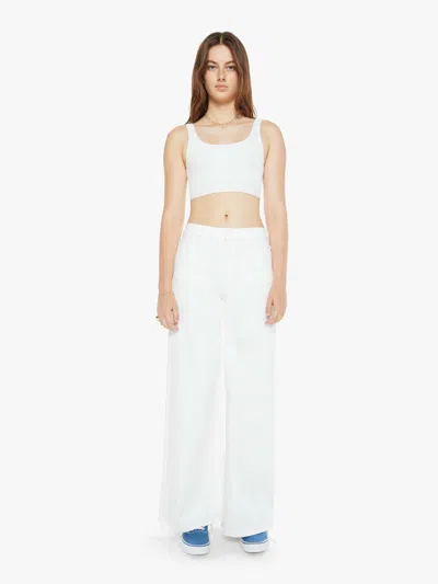 Shop Mother The Patch Pocket Undercover Sneak Fairest Of Them All Pants In White