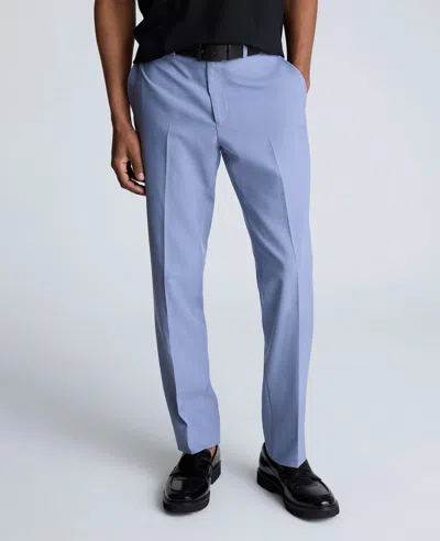 Kenneth Cole The Ready Flex Slim Fit Nested Suit In Light Blue