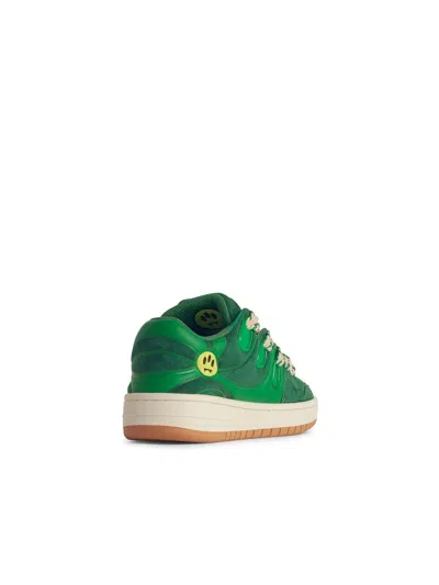 Barrow Round Head Low-cut Casual Shoes In Green