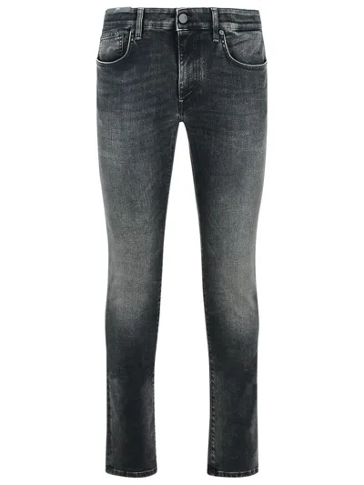 Pt05 Belt-loop Jeans In Black