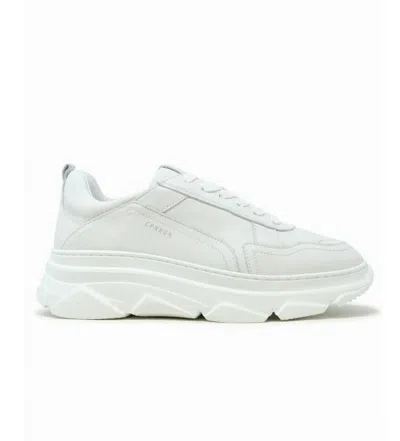 Copenhagen White Leather Sneakers