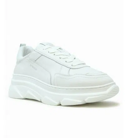 Copenhagen White Leather Sneakers