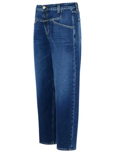 Closed Stover-x In Dark Blue In Blue