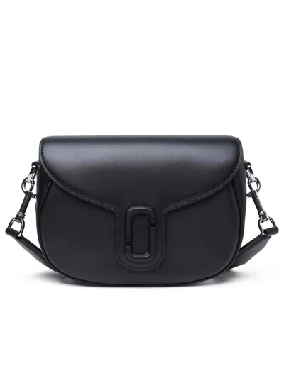 Marc Jacobs 'j Marc' Black Leather Bag In Black