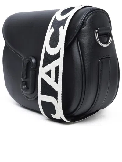 Marc Jacobs 'j Marc' Black Leather Bag In Black