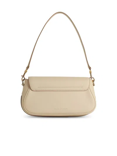 Marc Jacobs 'marc' Cream Leather Bag In Beige