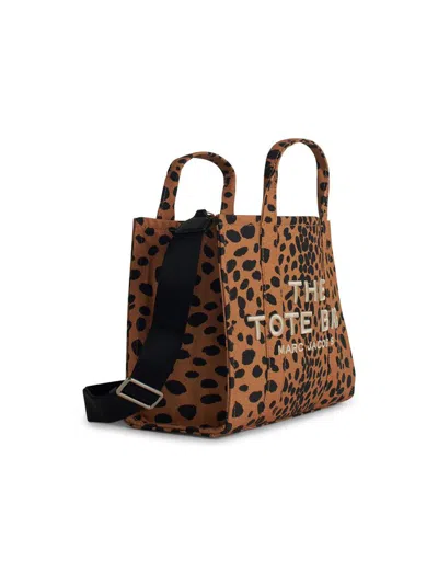 Marc Jacobs 'the Medium Tote' Brown Cotton Bag In Brown