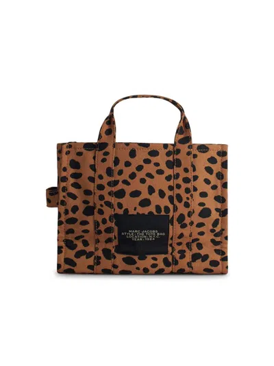 Marc Jacobs 'the Medium Tote' Brown Cotton Bag In Brown