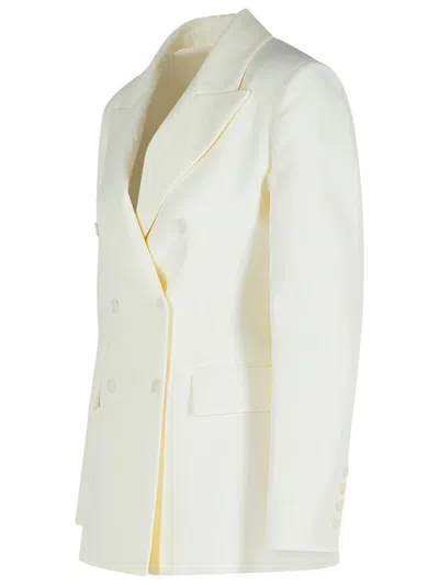 P.a.r.o.s.h Single-breasted Slim-cut Blazer In Beige