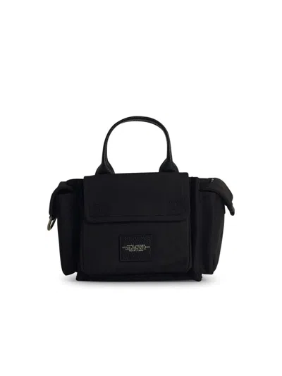 Marc Jacobs Black Cotton Top Case In Black