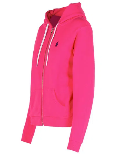 Polo Ralph Lauren Sweatshirt  Woman Color Fuchsia In Purple