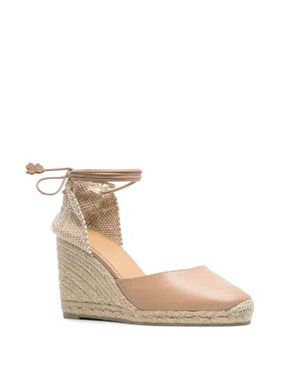 Castaã±er 85mm Carina Espadrilles In Neutral