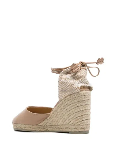 Castaã±er 85mm Carina Espadrilles In Neutral