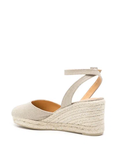 Castaã±er Castañer Cybil Linen Espadrilles In Beige