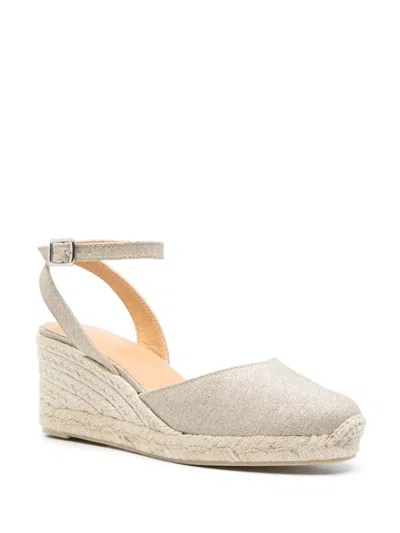 Castaã±er Castañer Cybil Linen Espadrilles In Beige