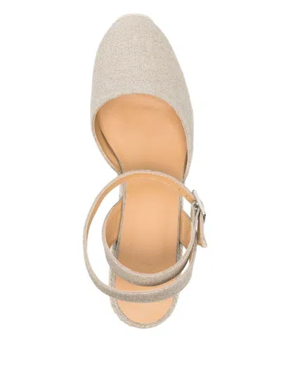 Castaã±er Castañer Cybil Linen Espadrilles In Beige