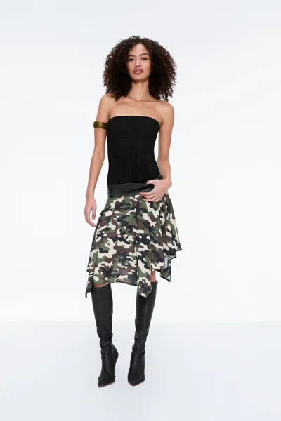 Ss25 Ty Skirt In Camo