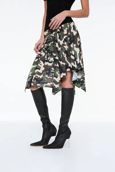Ss25 Ty Skirt In Camo