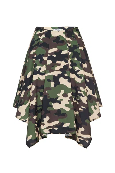 Ss25 Ty Skirt In Camo