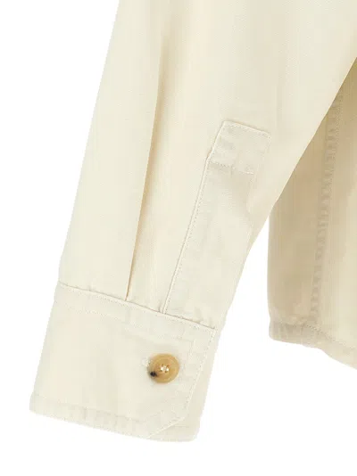Apc Long-sleeve Cotton Shirt With Classic Collar