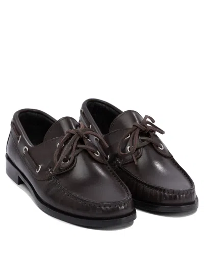 Aeyde Harris Loafers & Slippers Brown