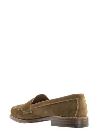 Alden Shoe Company Alden Handsewn Flex Penny Loafer With Unlined Vamp