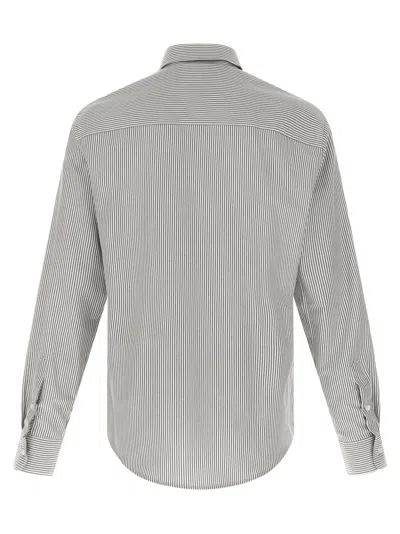 Ami Alexandre Mattiussi Ami Oxford Striped Cotton Shirt