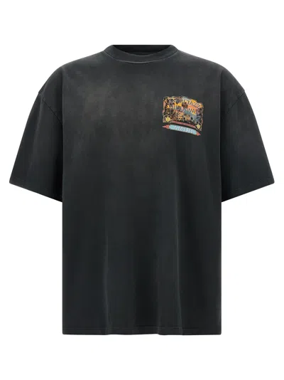 Amiri Jazz Hideaway Logo-print Cotton T-shirt