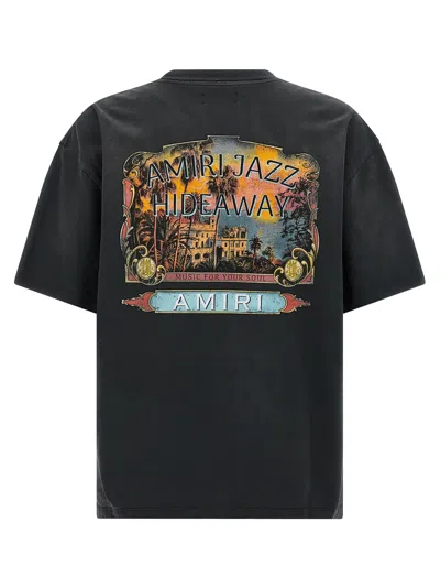 Amiri Jazz Hideaway Logo-print Cotton T-shirt