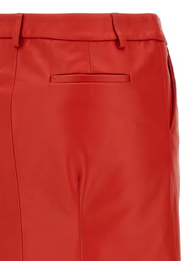 Armarium Leather Column Skirt