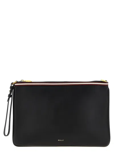 Bally Code Wristlet Clutch