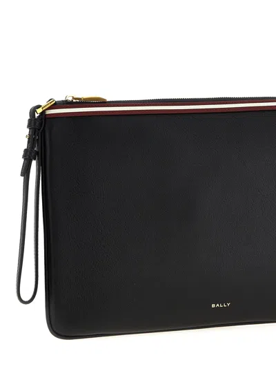 Bally Code Wristlet Clutch