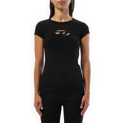 Diesel Women's T-angie T-shirt In Black