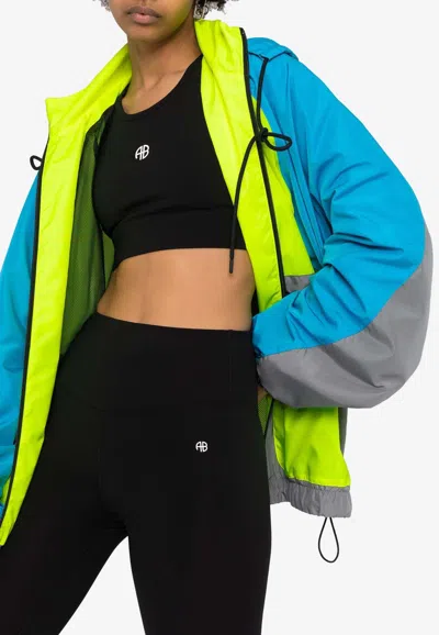 Anine Bing Blair Sports Bra For Low And High-impact Workouts In Black