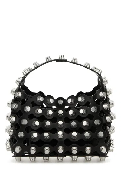 Shop Alexander Wang Embellished Leather Small Rex Handbag