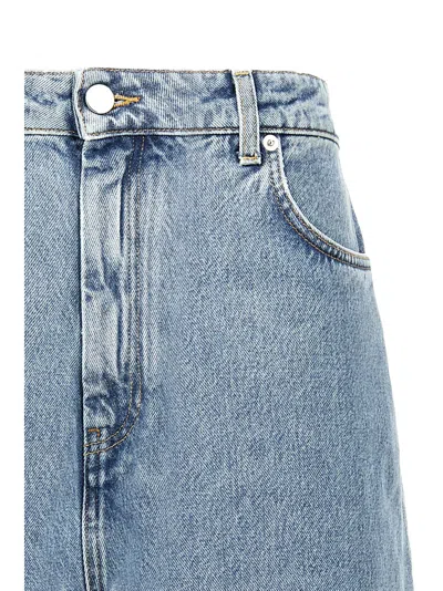 Loulou Studio Light Blue Isu Bermuda Shorts