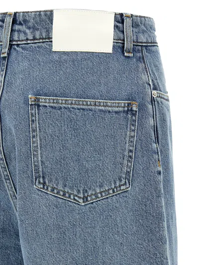 Loulou Studio Light Blue Isu Bermuda Shorts