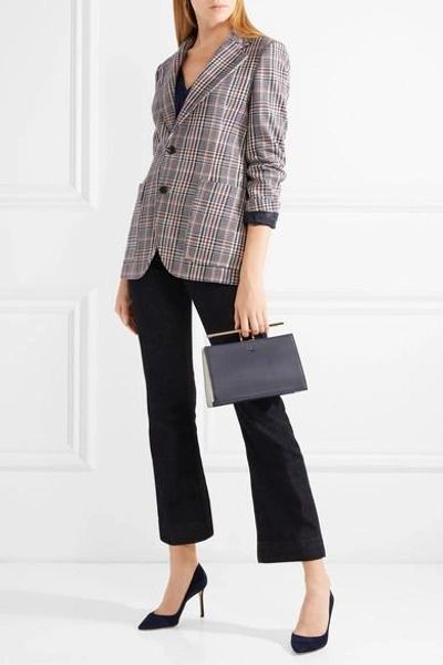 Jimmy Choo Romy 85 Suede Pumps In Navy