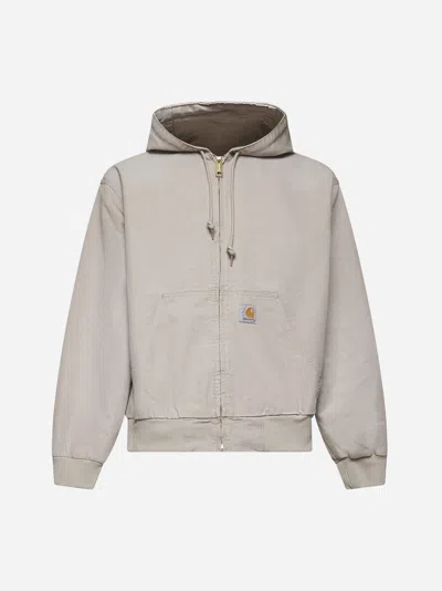 Carhartt Beige Og Active Hooded Jacket
