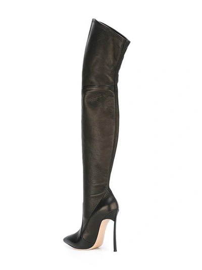 Shop Casadei Thigh-length High Boots
